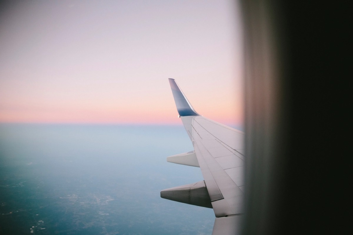 View from an aircraft window